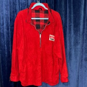 Marlboro Red Half-Zip Pullover